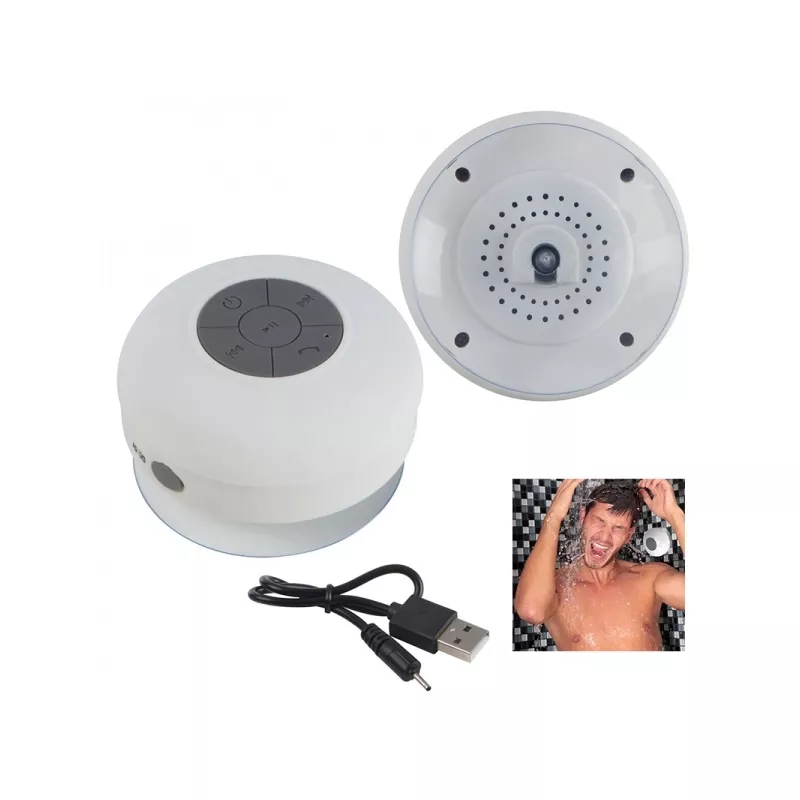 Głośnik łazienkowy Bluetooth - biały (095206)