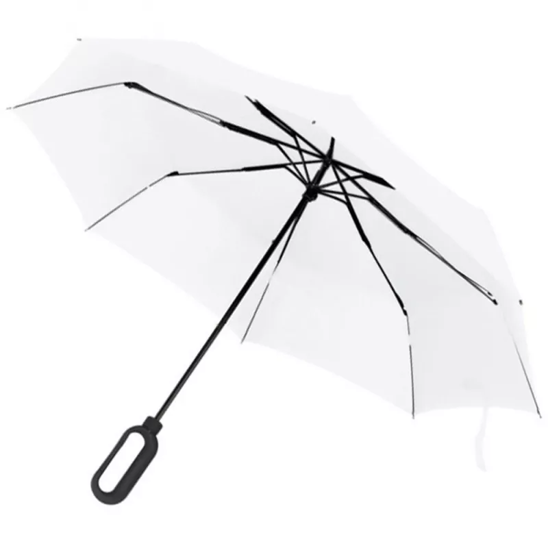 Parasol manualny Ø98 cm ERDING - biały (088506)