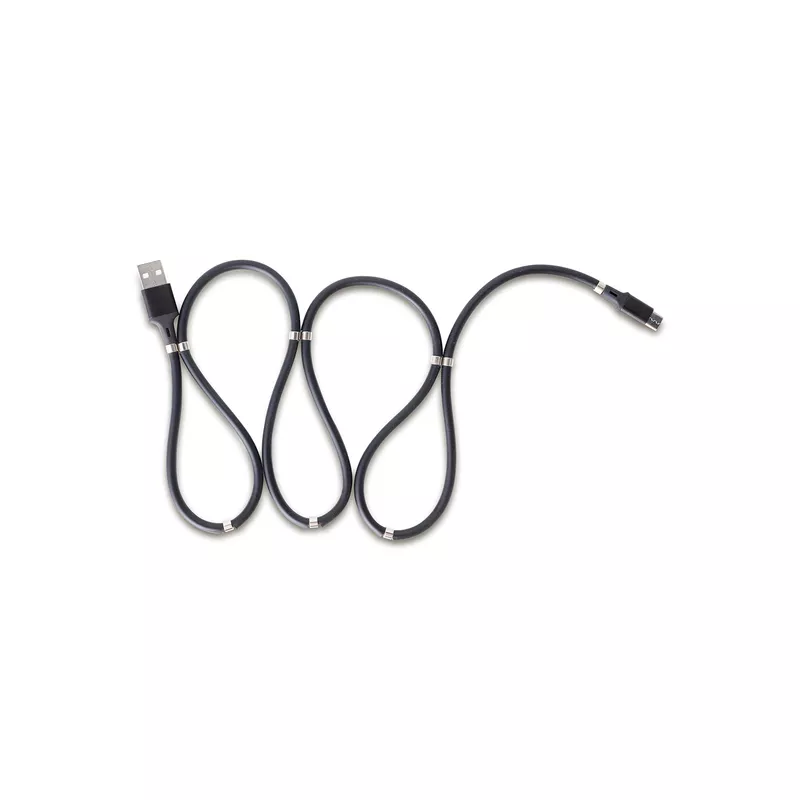 Kabel z magnesami Connect - czarny (R50160.02)