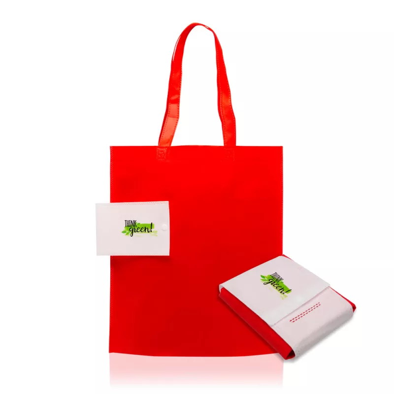 Składana torba na zakupy FOLDBAG - Czerwony (IP31113252)