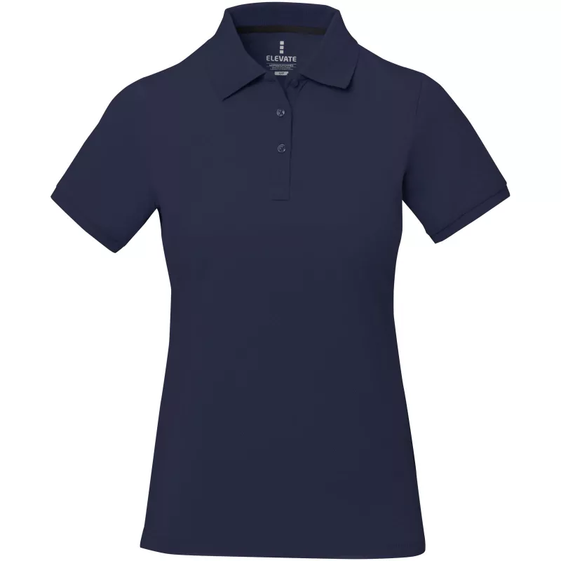 Damskie polo Calgary z krótkim rękawem - Granatowy (38081-navy)