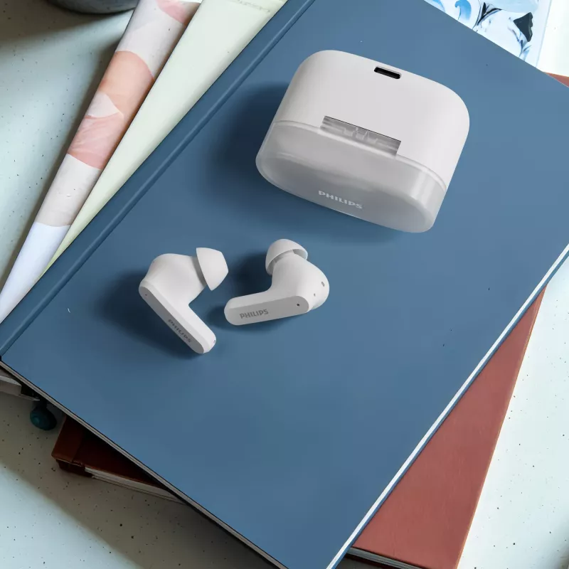 TAT2000 | Bezprzewodowe słuchawki douszne Philips - biały (LT42260-N0001)