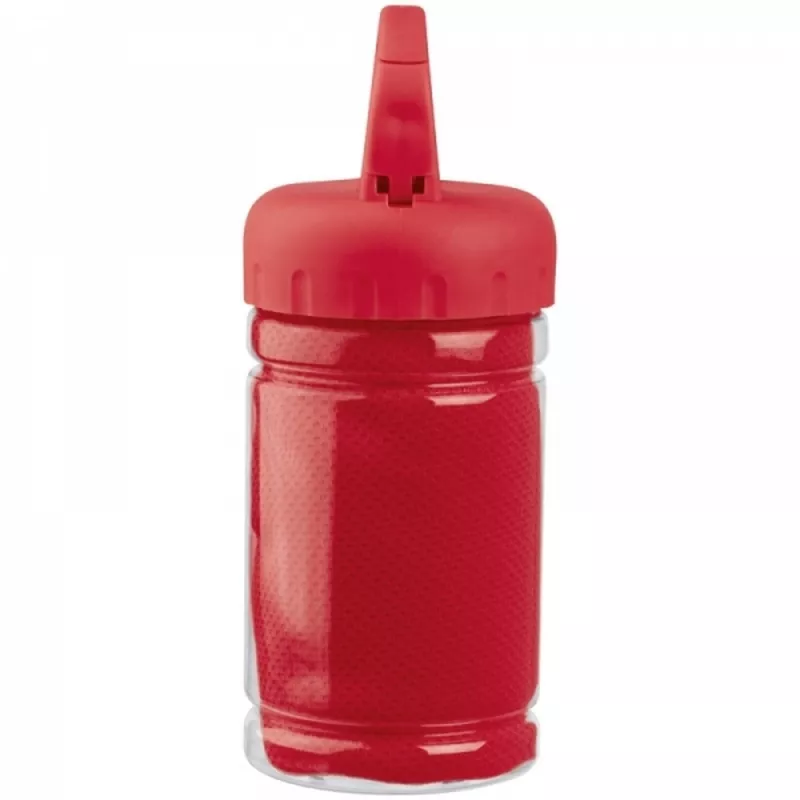 Ręcznik sportowy SPORTY - czerwony (088405)