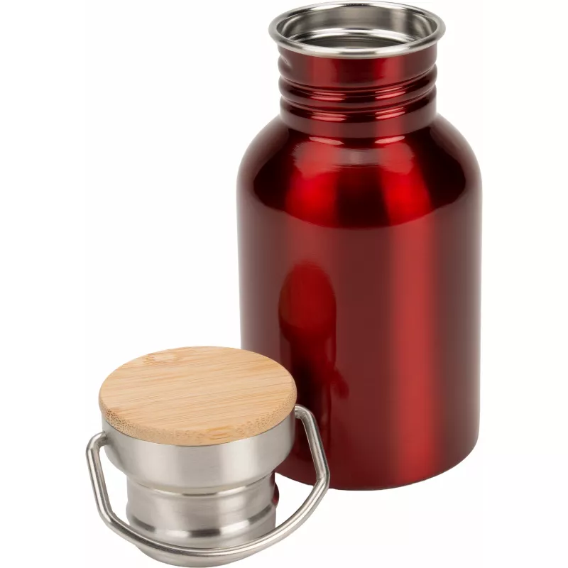 Butelka stalowa OSLO 300 ml - czerwony (297205)