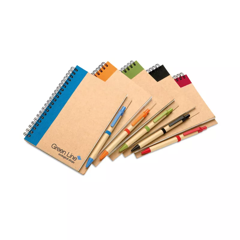 Notes B6 z długopisem 70 kartek gładkie SONORA PLUS - Niebieski (IT3775-04)