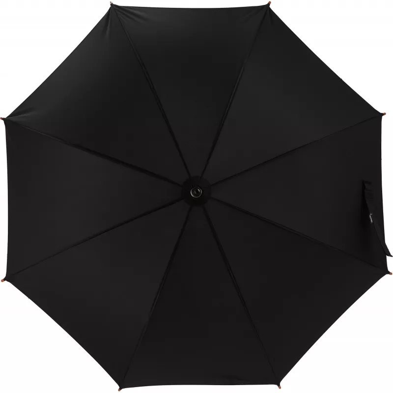 Parasol automatyczny ø105 cm RPET CHRISTINE - czarny (4243603)