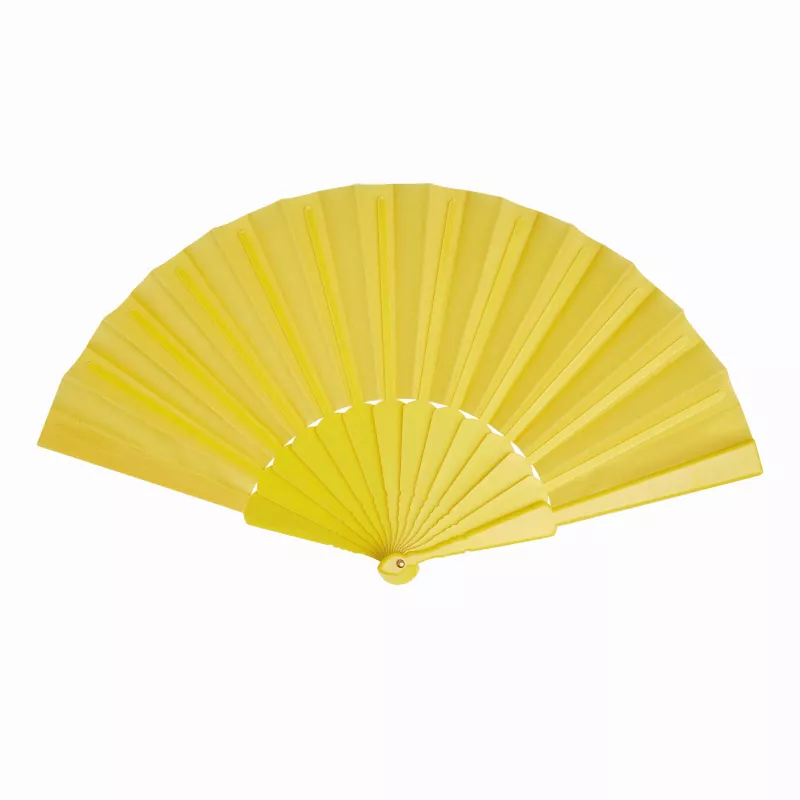 Składany wachlarz - żółty (56-0906047)