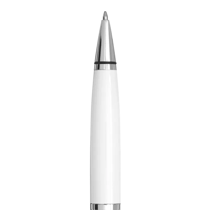 Długopis ze stali nierdzewnej - biały, srebrny (58-8113001)