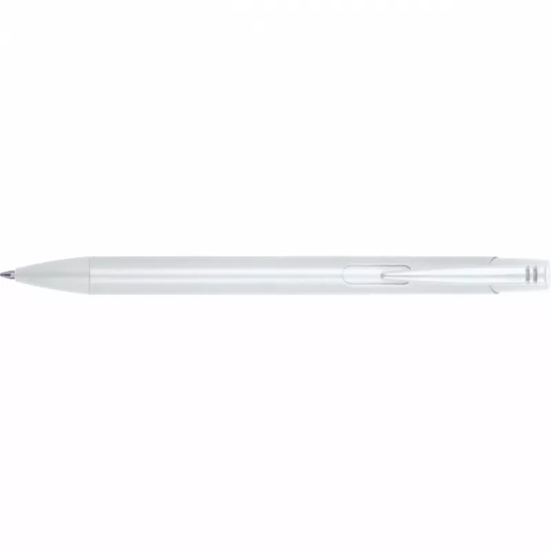 Długopis aluminiowy z recyklingu BILBAO - biały (528006)