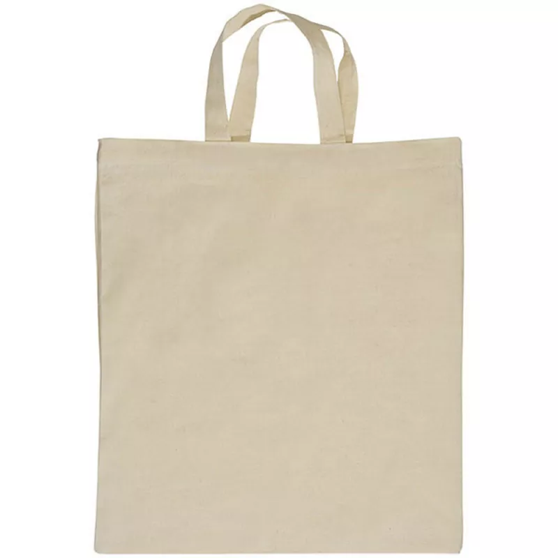 Torba bawełniana z krótkimi uszami 140 g/m2 REBECA - naturalny (6254706)