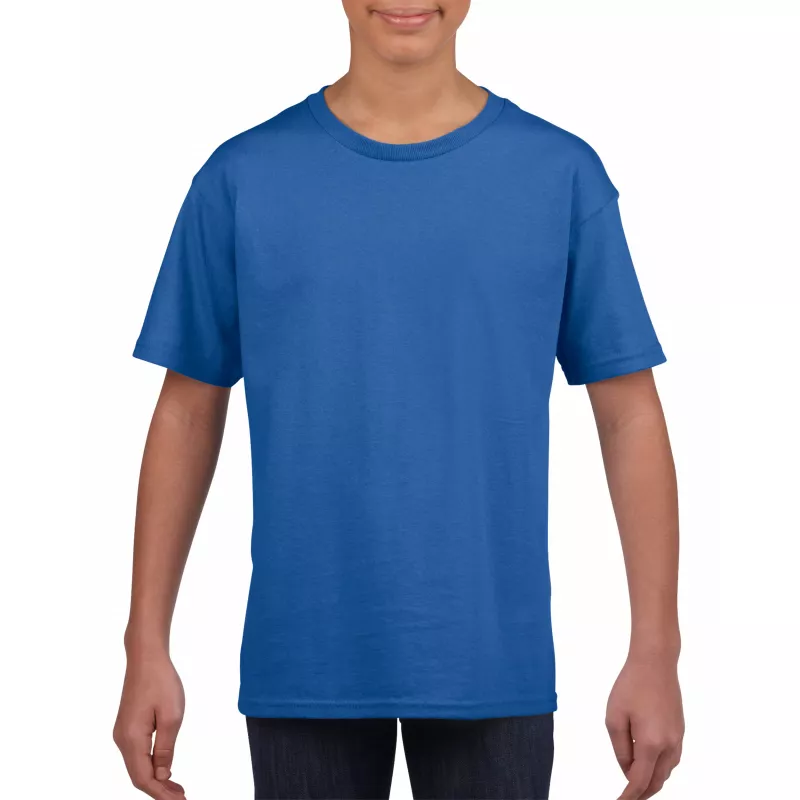 Koszulka bawełniana 150 g/m² Gildan SoftStyle™ - DZIECIĘCA - Royal (64000B-ROYAL)
