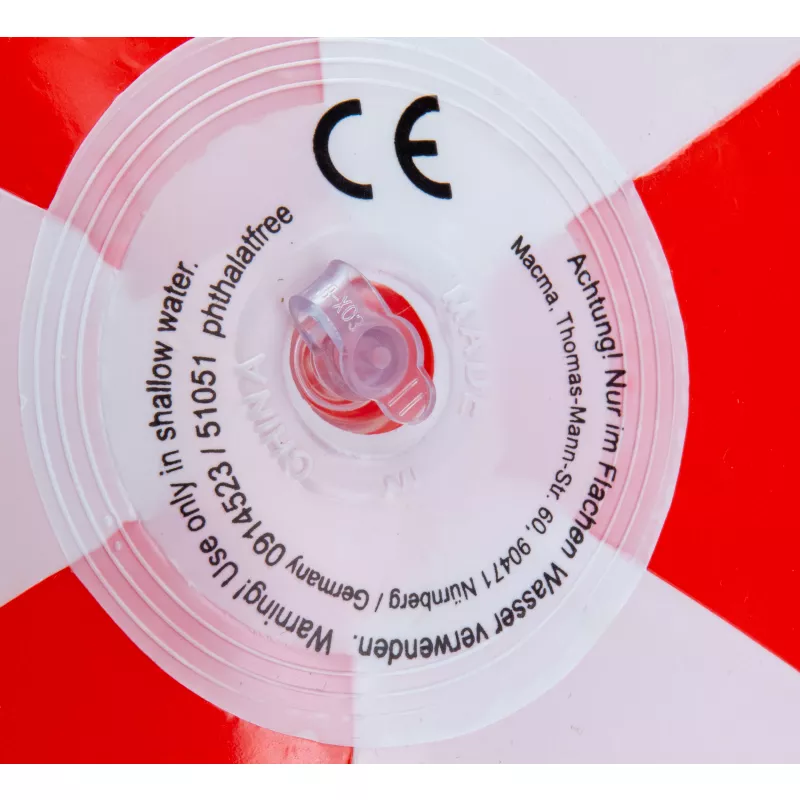 Piłka plażowa ø26 cm BERNHARD - czerwony (5105105)