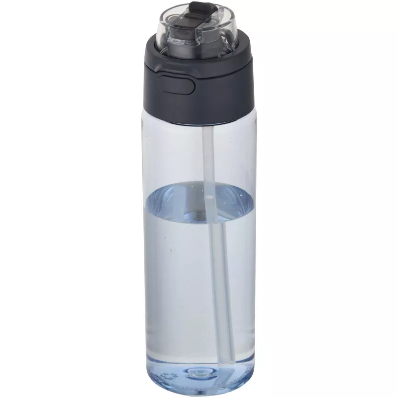 Bidon na wodę Theron o pojemności 700 ml, wykonany z tworzywa sztucznego pochodzącego z recyklingu (RCS), z pokrywką o podwój - Hale Blue (10095055)