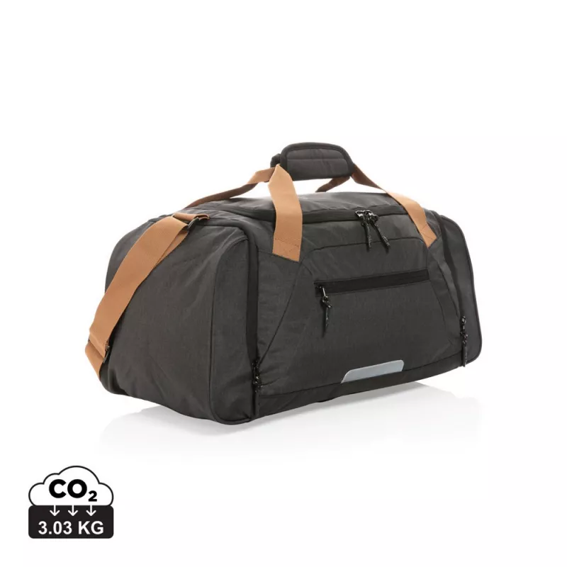 Torba sportowa, podróżna Impact AWARE™ rPET Urban - czarny (P707.091)