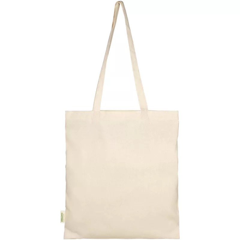 Odisha organiczna torba na zakupy z certyfikatem OCS o gramaturze 100 g/m², 7 l  - Piasek pustyni (12077906)