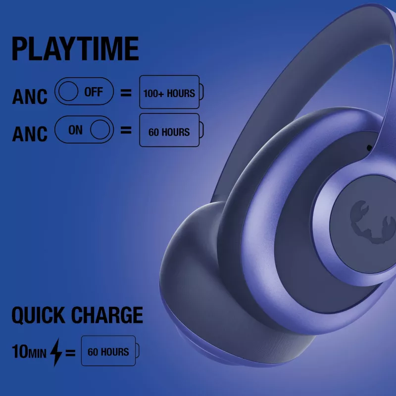 Fresh 'n Rebel Clam Ace 2 Słuchawki Over-Ear ANC - niebieski (LT49744-N0011)