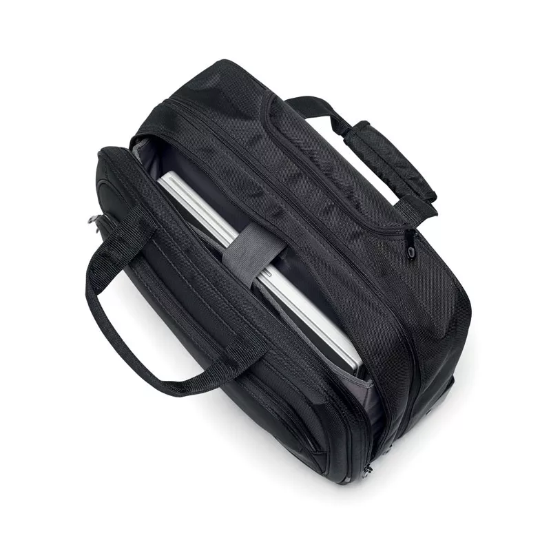 Walizka biznesowa na laptopa 17" MACAU TROLLEY - Czarny (MO8384-03)