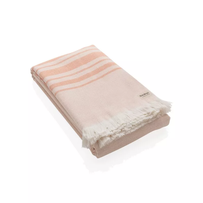 Ręcznik 100 x 180 cm Hammam Ukiyo Yumiko AWARE™ - różowy (P453.799)