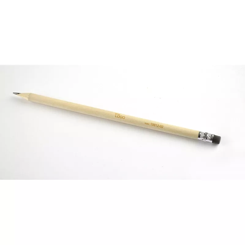 Ołówek z gumką STUDENT - czarny (19812-02)
