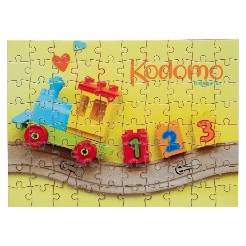 Puzzle z własnym nadrukiem 20 x 14,5 cm Mizzle  - biały (AP812413)