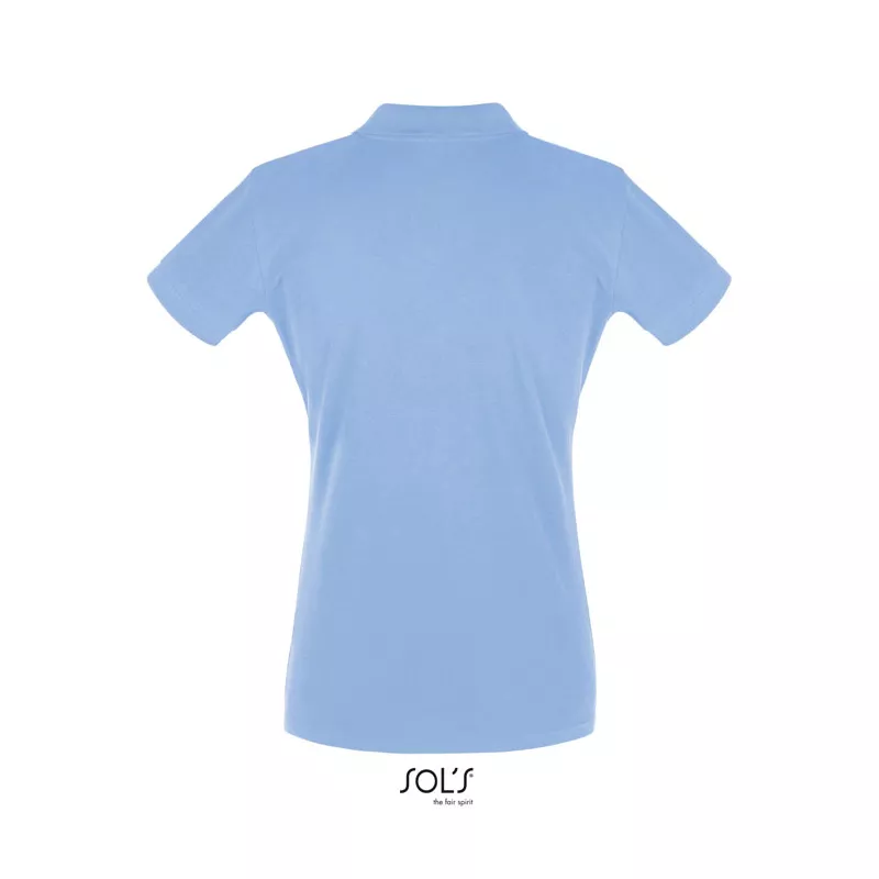 Polo damskie piqué 180 g/m² Sol's PERFECT WOMEN - Sky Blue Pique (S11347-SP)