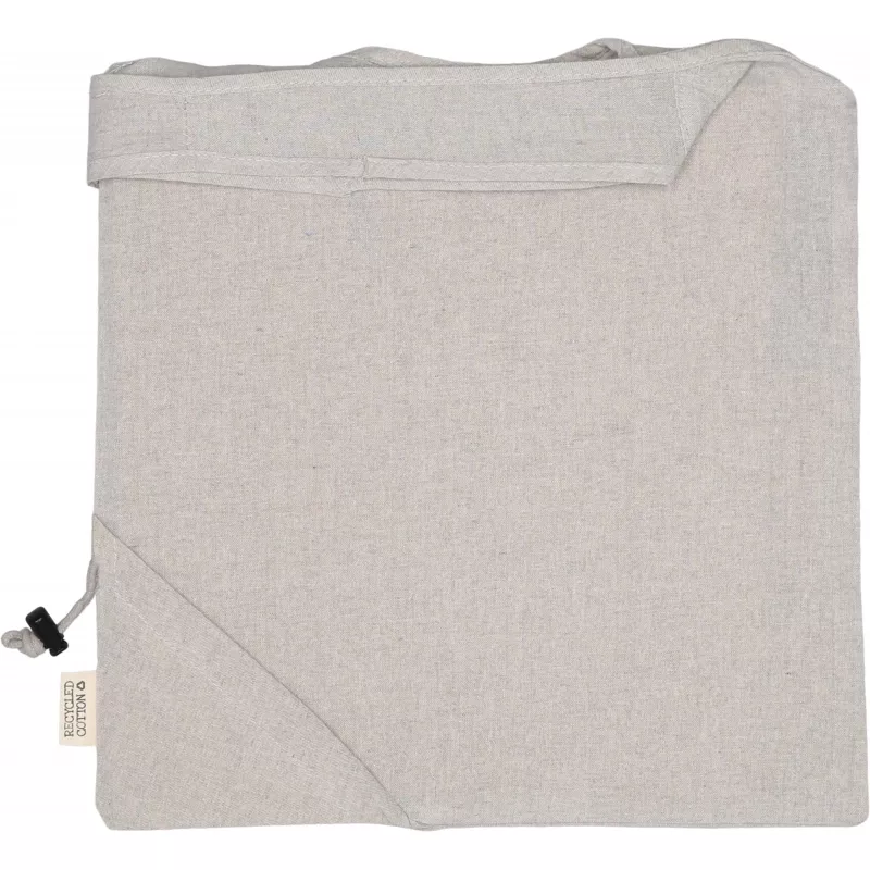 Torba bawełniana z recyklingu 118 g/m2 MODENA - szary (526207)