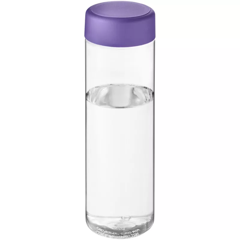 H2O Vibe 850 ml screw cap water bottle - Fioletowy-Przezroczysty (21043007)