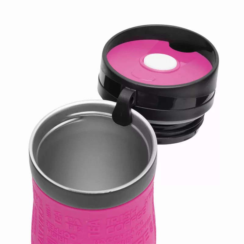 Kubek termiczny - czarny, magenta (56-0304149)