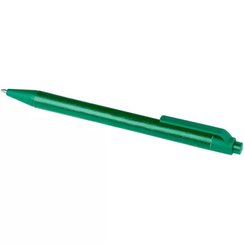 Chartik monochromatyczny długopis z papieru z recyklingu z matowym wykończeniem - Zielony (10783961)