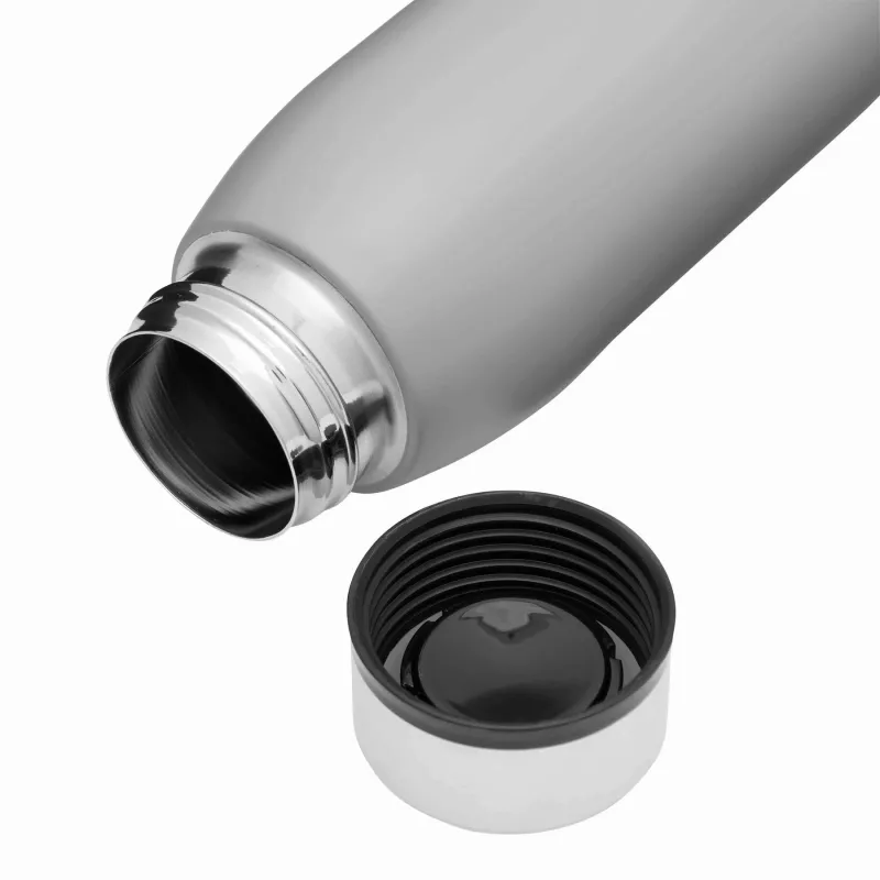 Kubek termiczny MUSCULAR - szary (56-0304291)