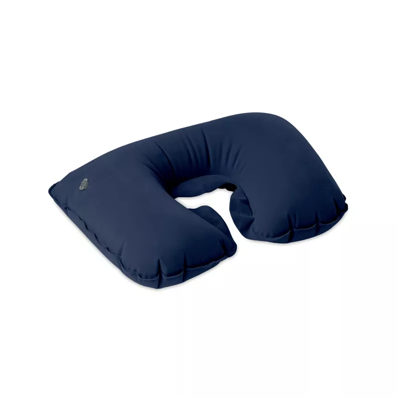 Poduszka podróżna dmuchana w etui TRAVELCONFORT - Niebieski (MO7265-04)