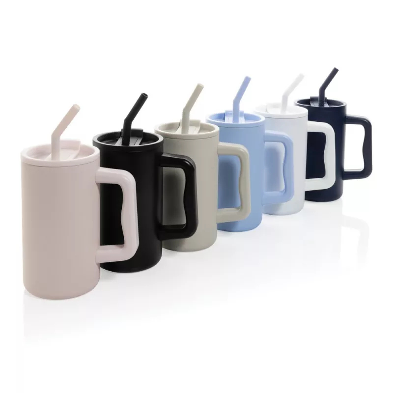 Kubek termiczny 800 ml Cube - beżowy (P437.3119)