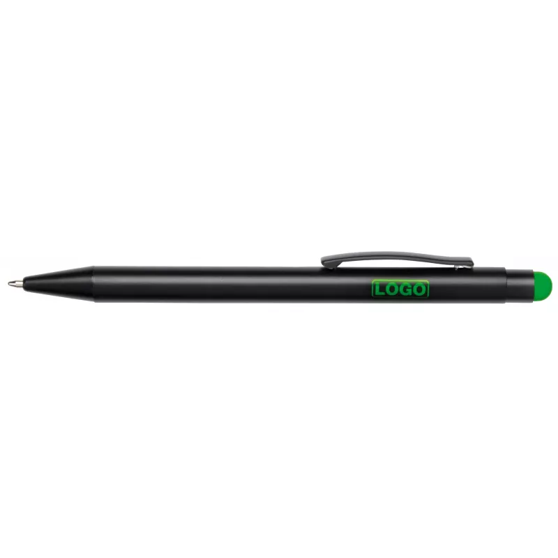 Długopis aluminiowy BLACK BEAUTY - zielony (56-1101761)