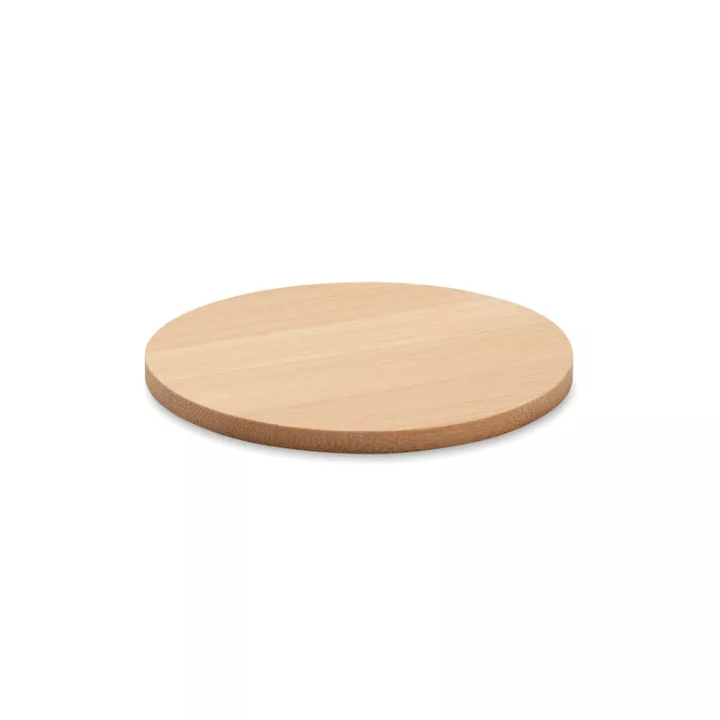 Podkładka pod kubek z bambusa okrągła Ø 8,5 cm BAYIN - Drewna (MO6602-40)