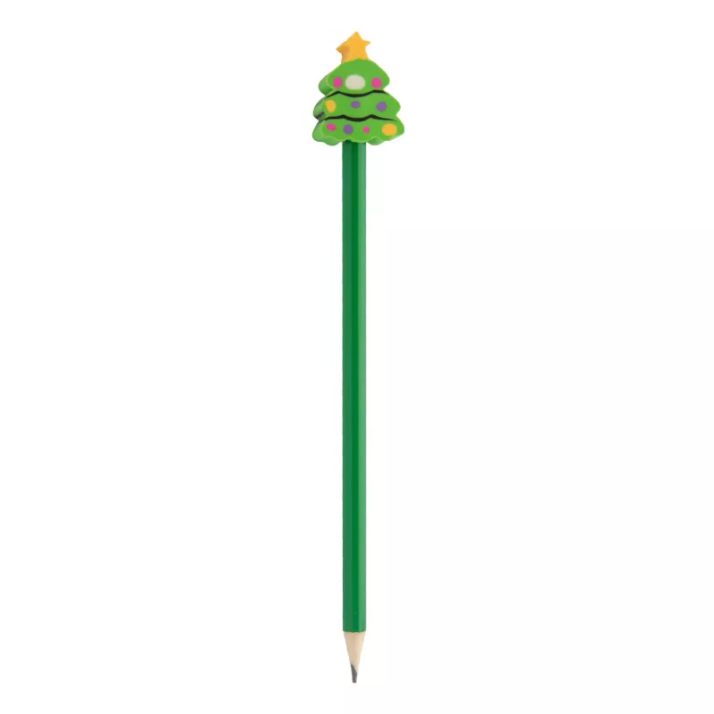 Ramsvika Ołówek świąteczny, bałwan - zielony (AP800757-A)