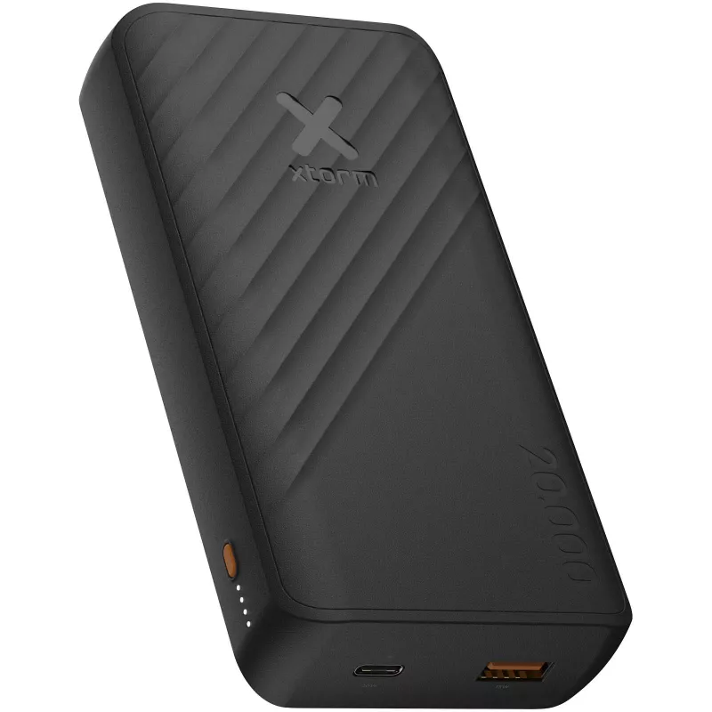 Powerbank Xtorm Go2 20 W, 20 000 mAh z funkcją szybkiego ładowania - Czarny (12460990)