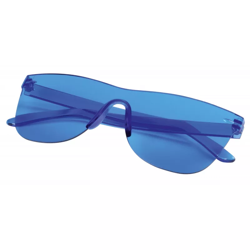 Okulary reklamowe przeciwsłoneczne TRENDY STYLE - niebieski (56-0603091)