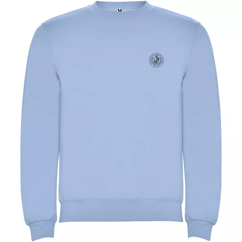 Ulan bluza unisex z zamkiem błyskawicznym na całej długości - Błękitny (K1070-SKY BLUE)