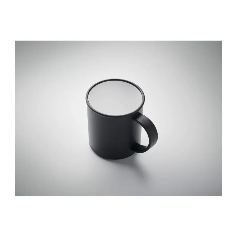 Kubek wielorazowy z PP 300 ml ALAS - Czarny (MO2148-03)