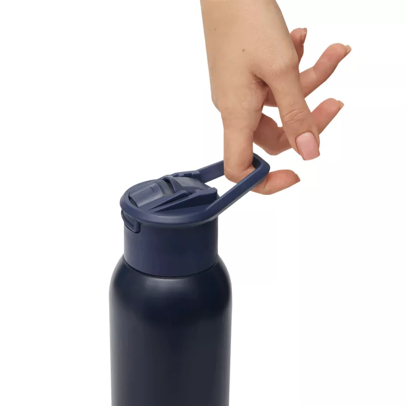 Butelka termiczna z podwójną izolacją - granatowy (56-0304810)