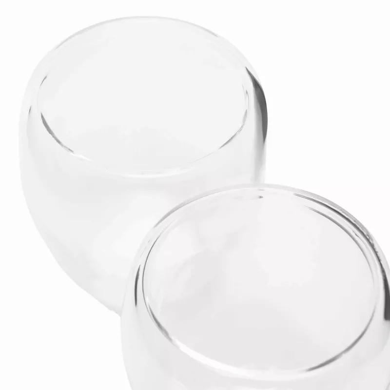 Zestaw 2 szklanek - transparentny (56-0304250)