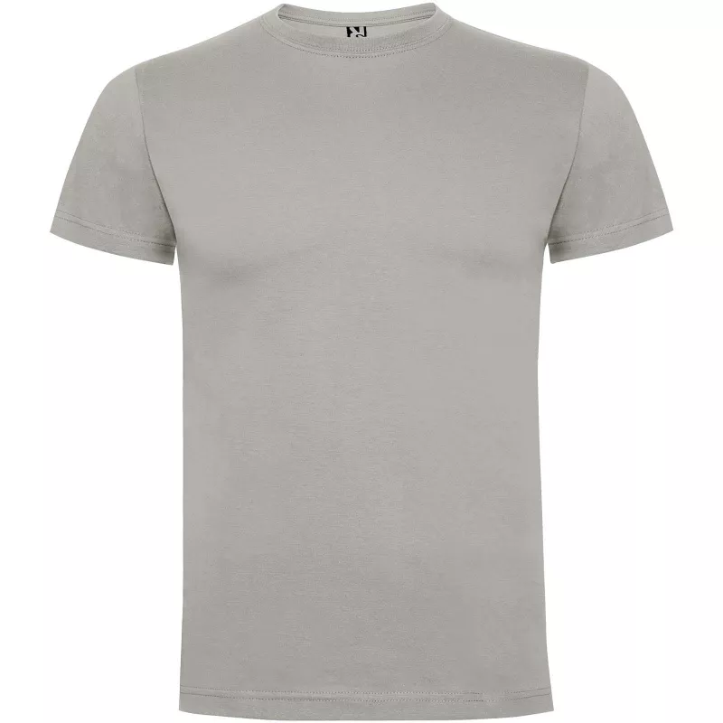 Koszulka bawełniana męska premium 165g/m² ROLY DOGO - Perłowy szary (R6502-PRLGREY)