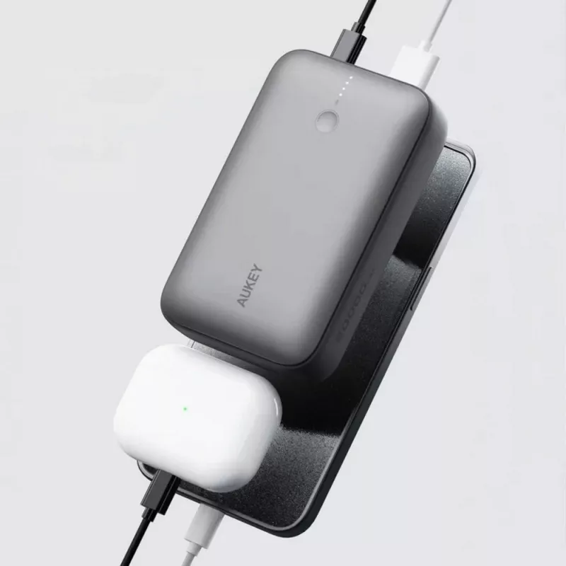 Power bank 20000 mAh Aukey - grafitowy (VAM14-15)