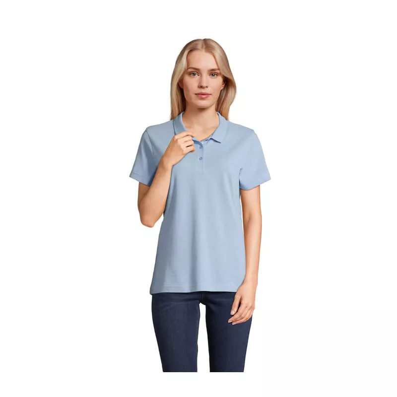 Koszulka polo damska Sol's PULSE WOMEN - Sky Blue Pique (S04501-SP)