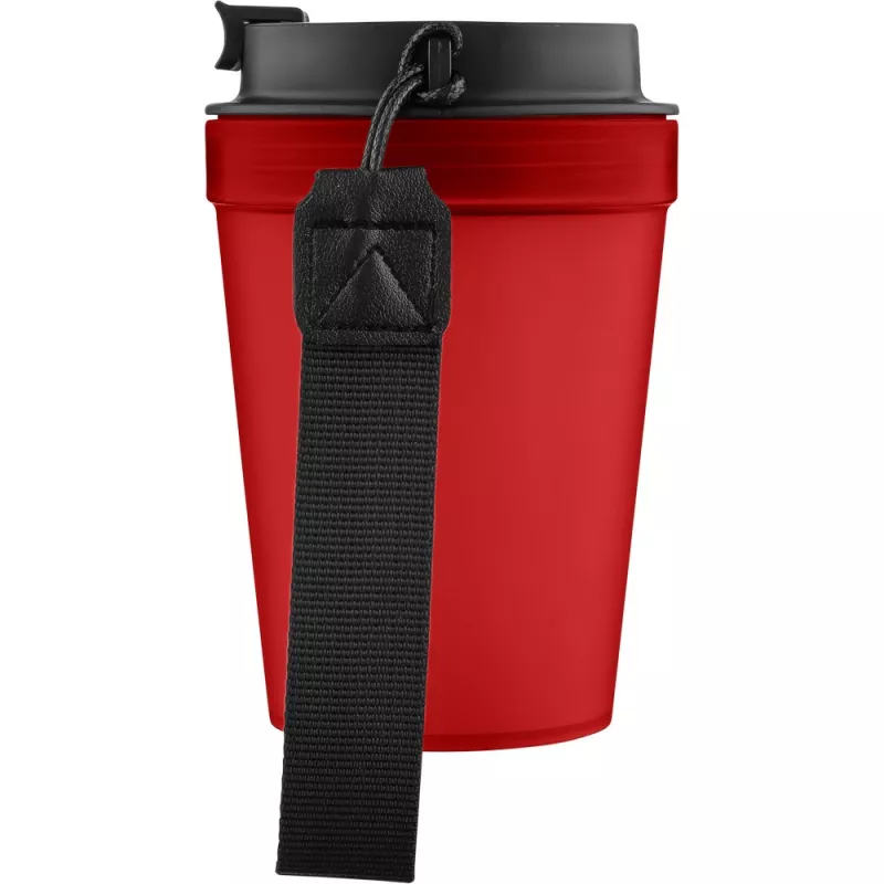 Kubek podróżny 350 ml - czerwony (VB287-05)
