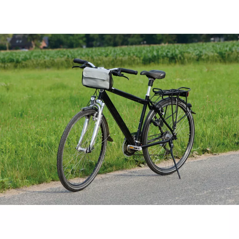 Torba rowerowa na kierownicę BIKE EASY - szary (56-0230505)