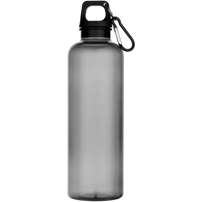 Oregon butelka na wodę o pojemności 750 ml z karabińczykiem wykonana z tworzyw sztucznych pochodzących z recyklingu z certyfikatem RCS - Czarny (10087790)