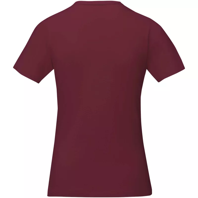 Damski t-shirt Nanaimo z krótkim rękawem - Głęboki bordowy (38012-DPBURGUN)