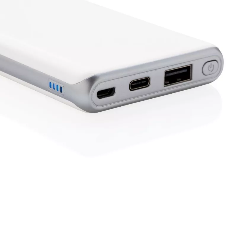 Ultra szybki power bank 10000 mAh z PD - biały (P324.673)
