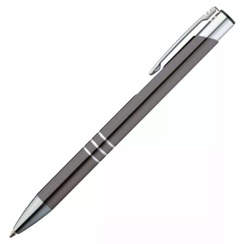Długopis metalowy anodyzowany - ciemnoszary (1333977)